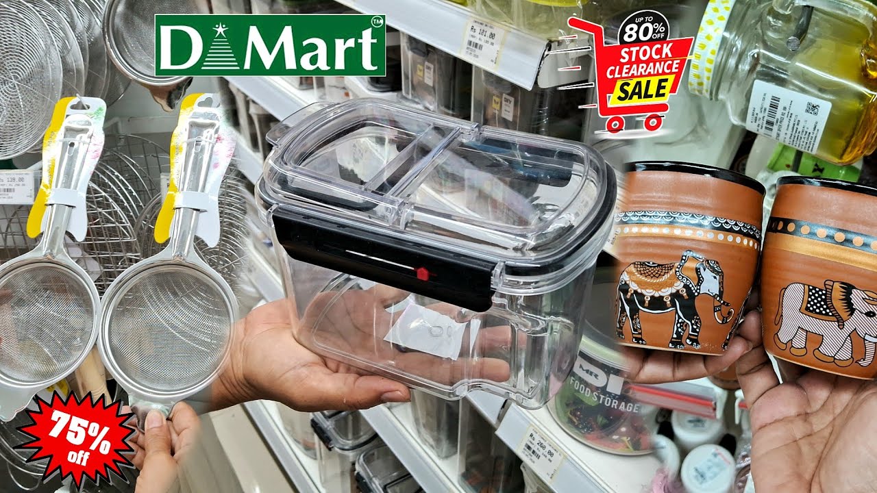 D MART All Latest kitchen products ! 🤩 Top Deals / *ONLINE AVAILABLE* | dmart kitchen products