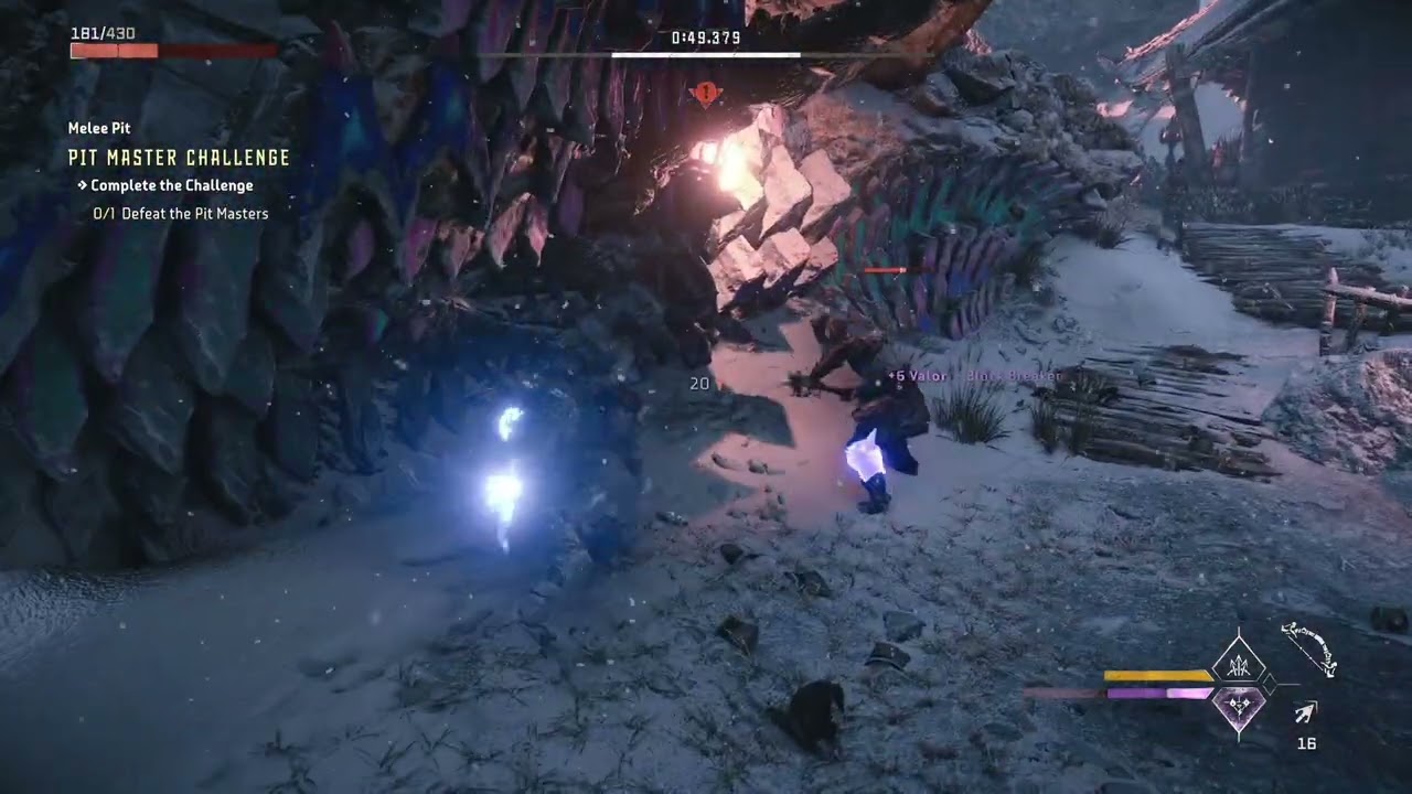 Horizon - Forbidden West - The Bulwark Melee Pit - Pit Master Challenge - VERY HARD difficulty
