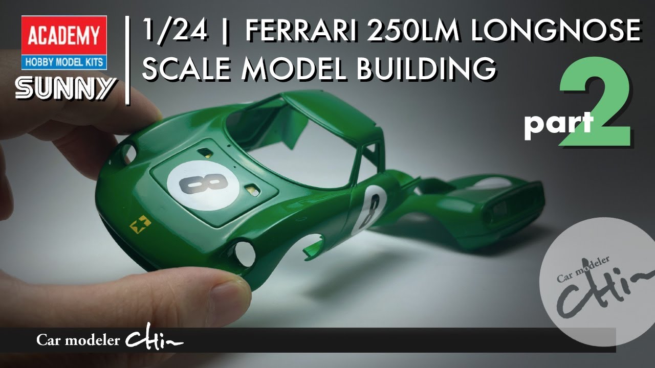 ACADEMY | FERRARI 250LM | BUILDING Part-2