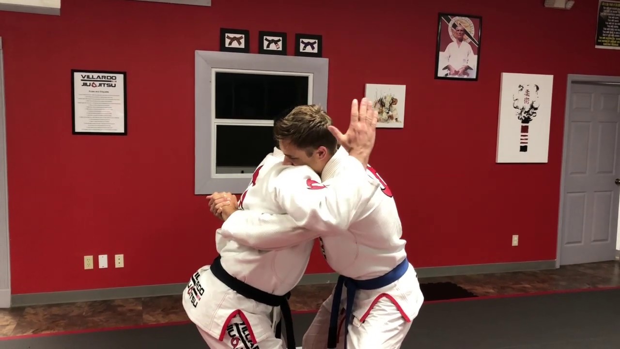 Self Defense Bear Hug from the Front Under the Arms