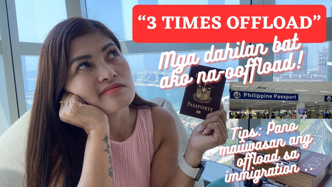 3 TIMES OFFLOAD SA PH 🇵🇭 IMMIGRATION | PANO AKO NAKALUSOT SA 4TH ATTEMPT | @itszhastories