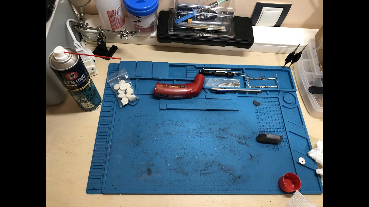 12.- 🧽🪣 Limpieza de pista Scalextric