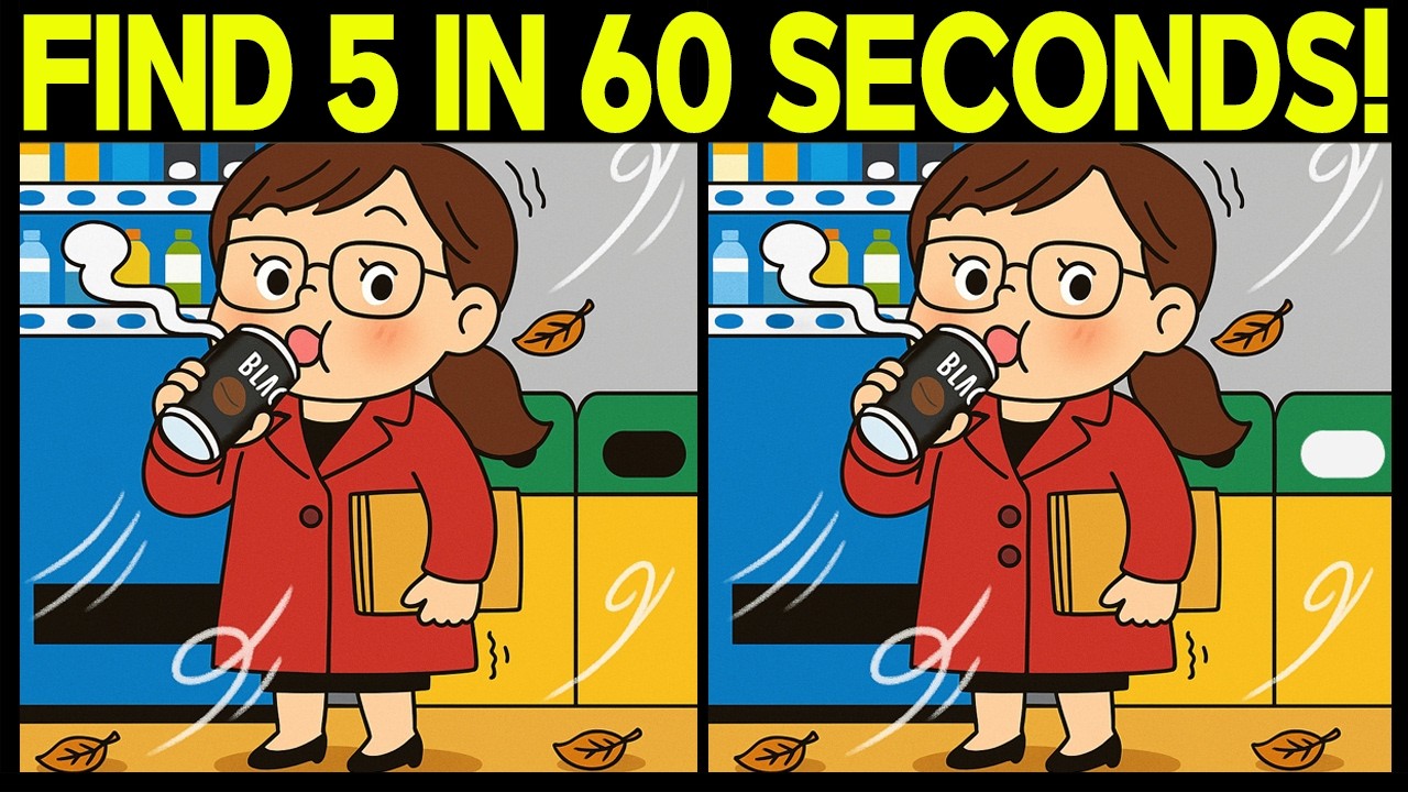Spot The Difference Puzzles | Brain Games & Visual Challenges