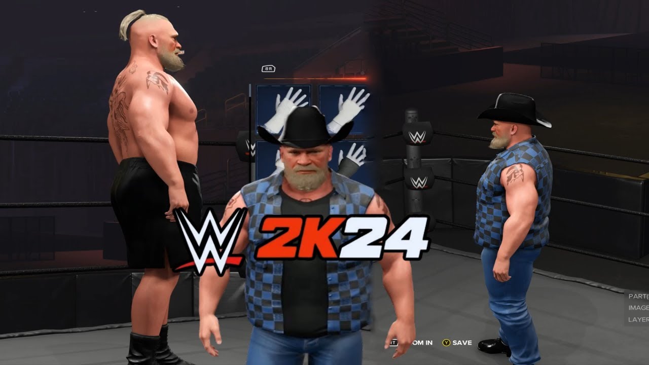 How to Create Brock Lesnar - WWE 2K24