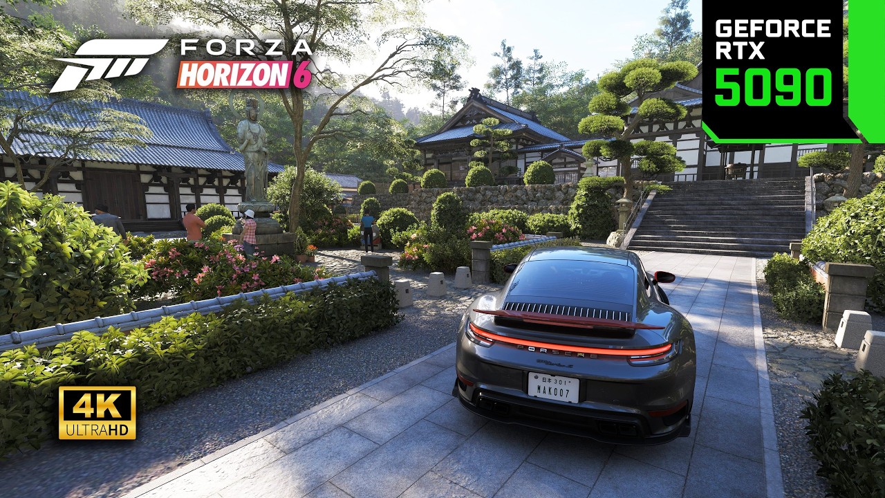 Forza Horizon 6: Beautiful Countryside Japan (RTX 5090 32GB) 4K Extreme Ray Tracing