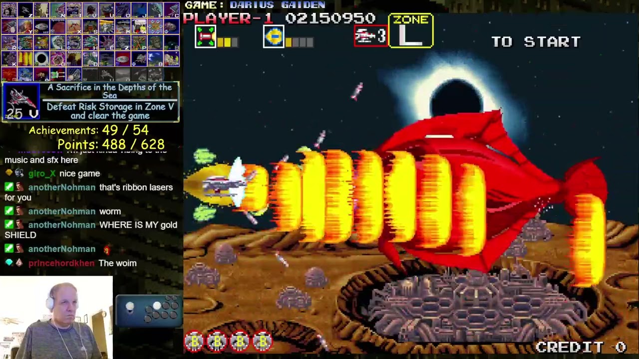 Darius Gaiden - 10,920,430 (ABDHLQV, no miss)