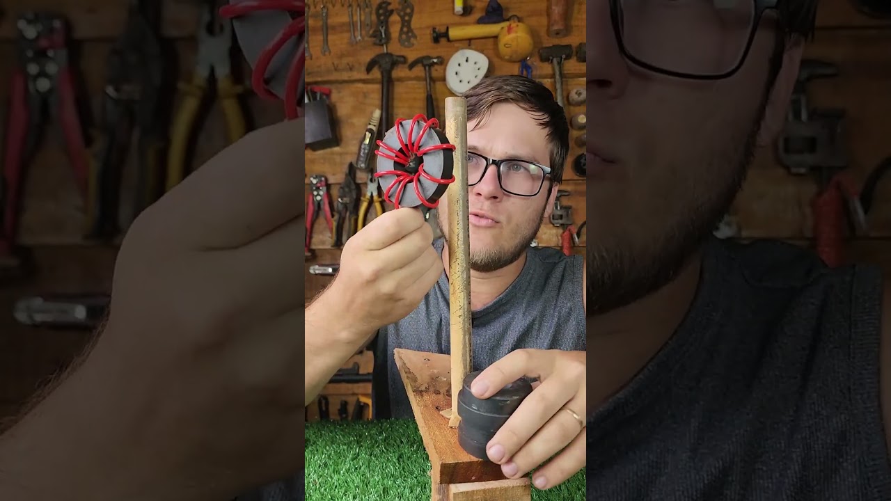 Esse jerador improvisado me salvou quando acabou a energia em casa