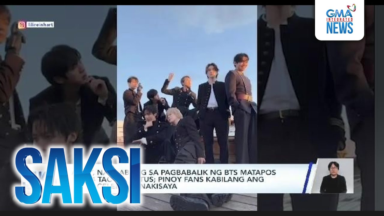 Army, nakaabang sa pagbabalik ng BTS matapos ang 4 taong hiatus; Pinoy fans kabilang... | Saksi