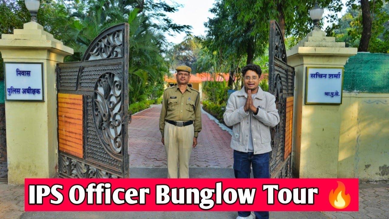 IPS Officer Bunglow Tour 🔥| UPSC Motivation