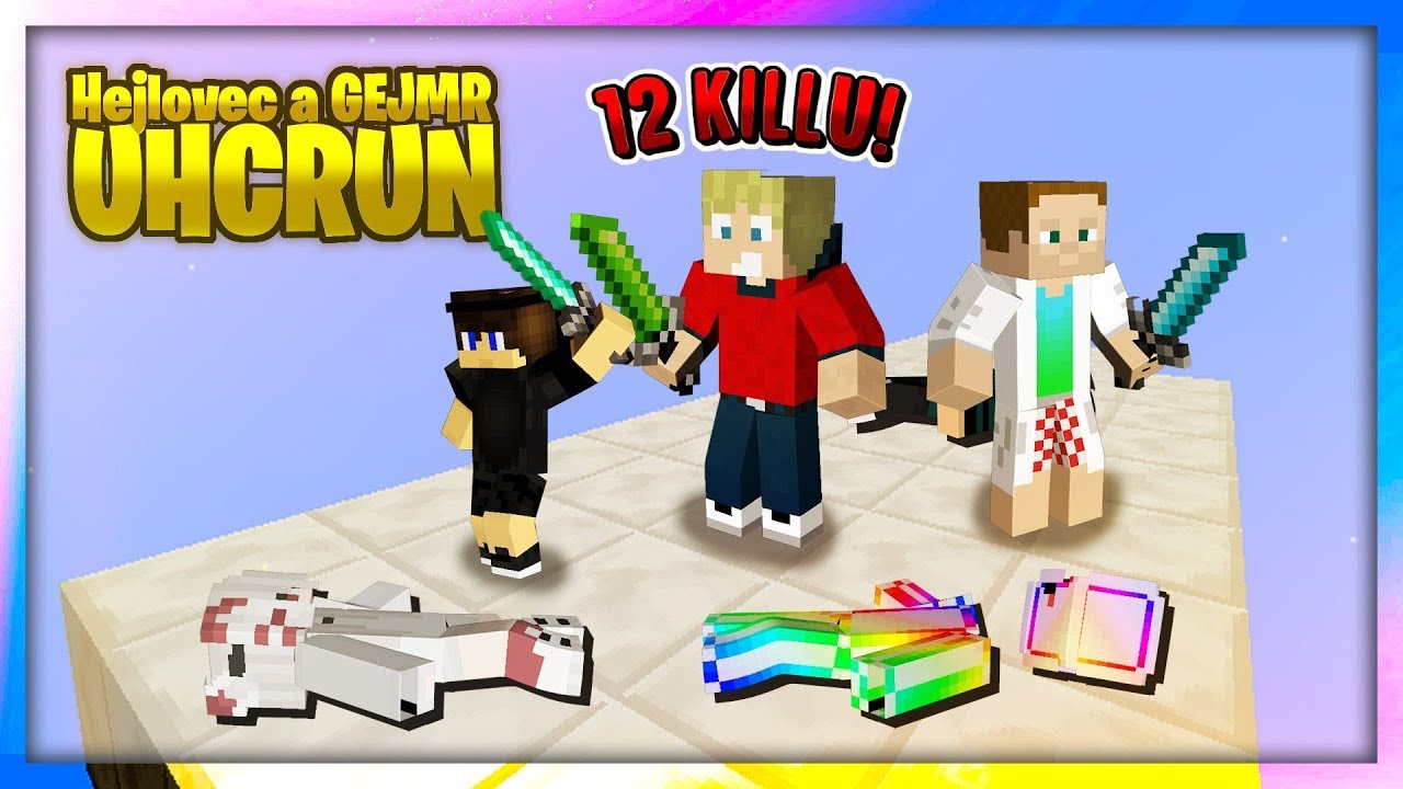 🔥 12 KILLOV V JEDNEJ HRE! 🔥 | UHC RUN w/ GEJMR, Hejl