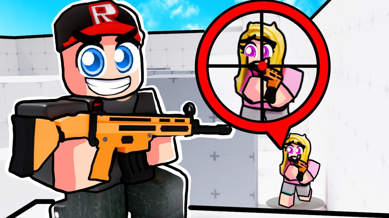 CHŁOPAK VS DZIEWCZYNA w Roblox Rivals... *śmieszne*