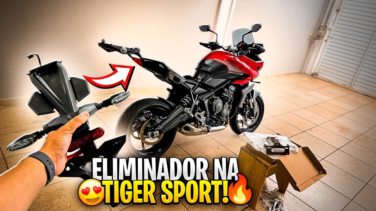 ELIMINADOR DE RABETA/PLACA, NOVOS ACESSORIOS PARA TIGER SPORT