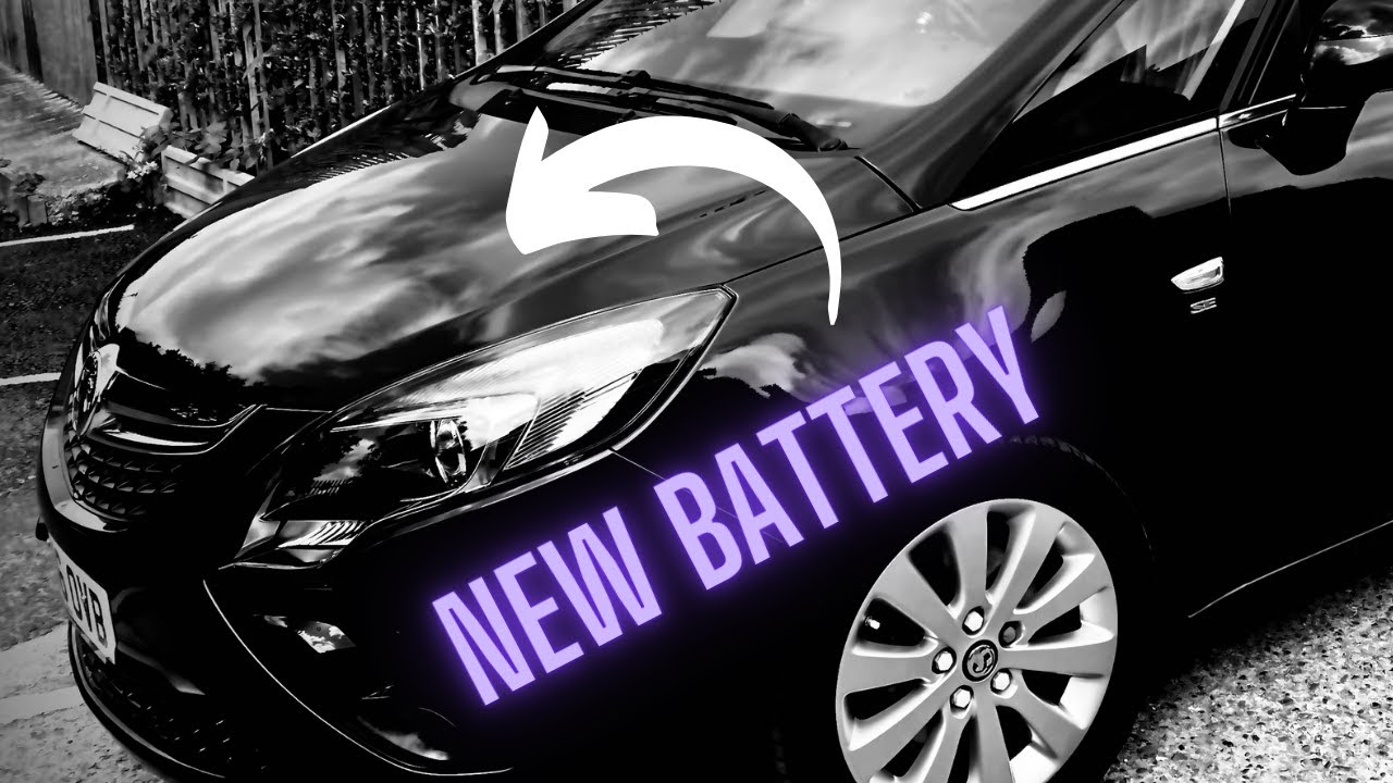 Vauxhall / Opel - Zafira Tourer - Battery Change (Also Mokka, Grandland, Astra, Crossland)