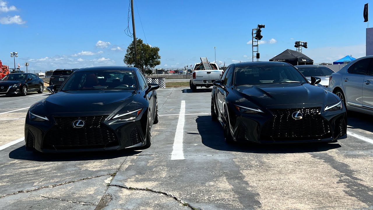 Lexus IS 350 F SPORT DHP vs Lexus Racing IS 500 F SPORT Performance | Sebring 2022