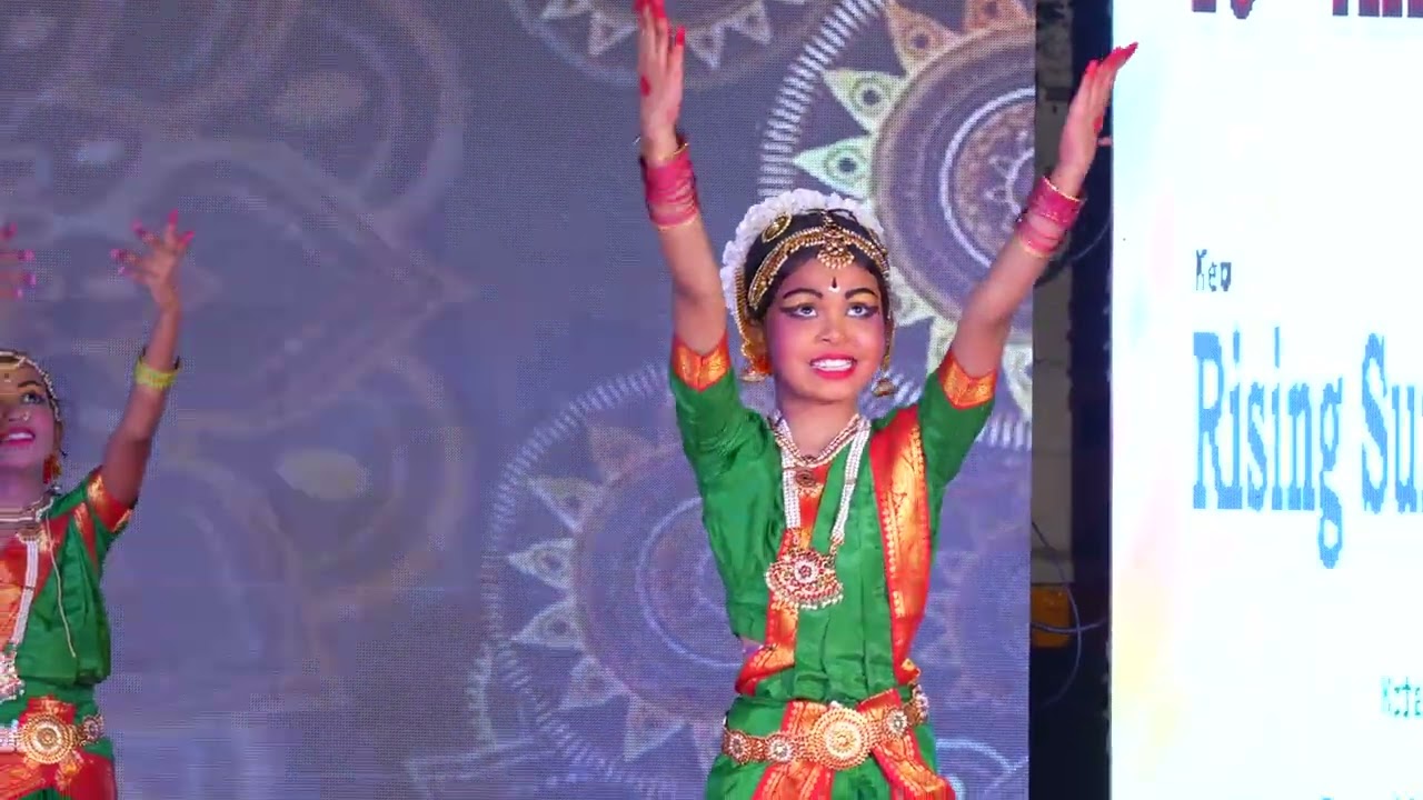 Aigiri Nandini Song Classical Dance Performance By 3rd Class Students