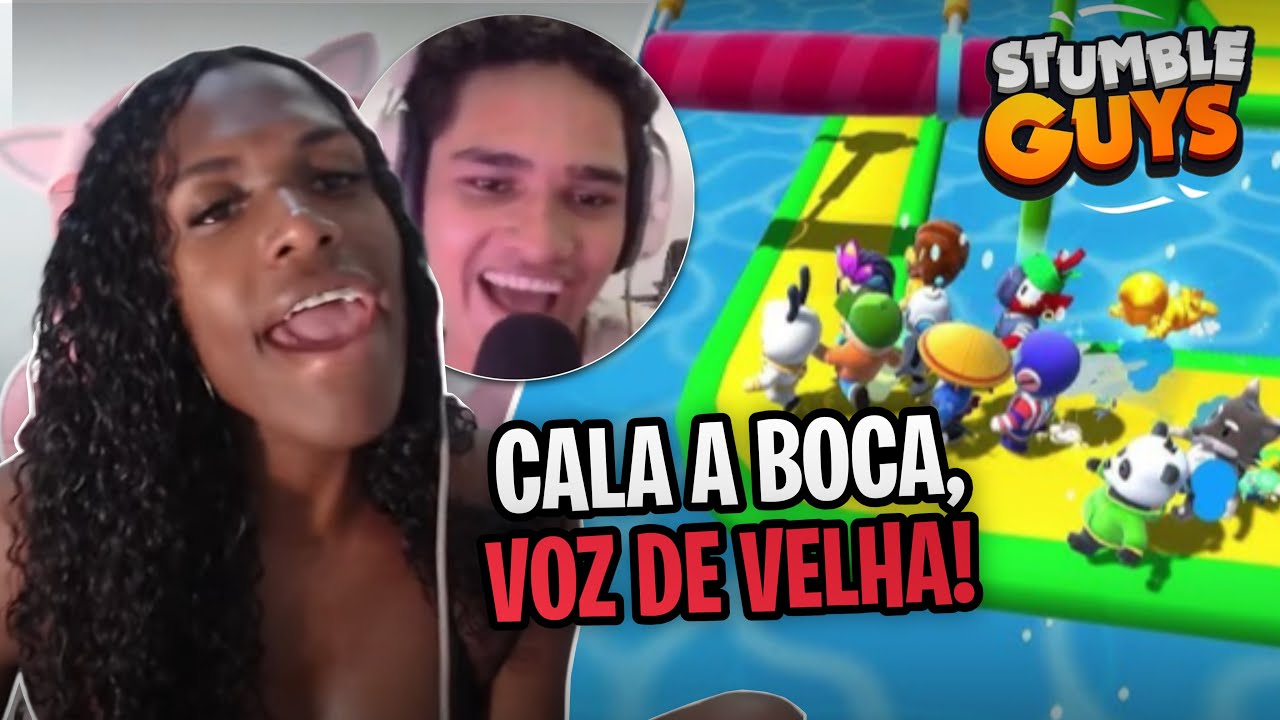 ENDOIDEI! 😡 | Garota do Blog jogando Stumble Guys feat. @Lindicy2 #3