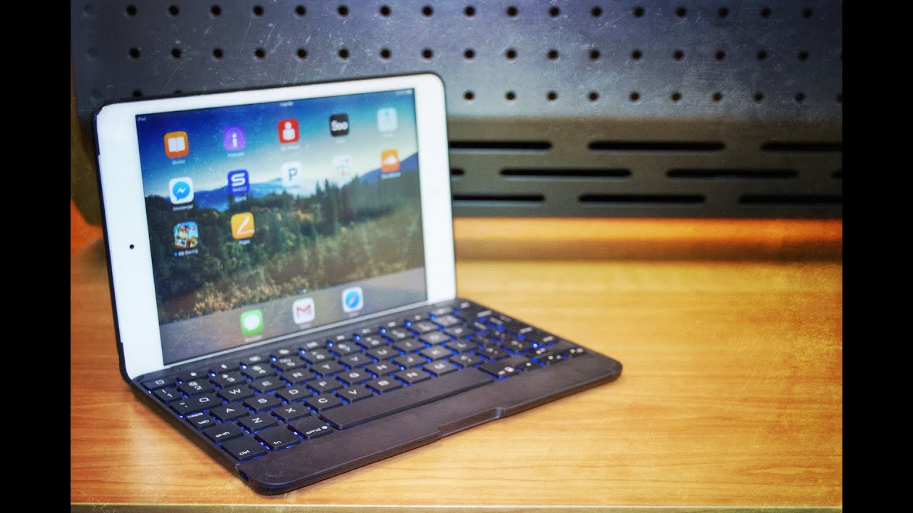 ZAGG folio backlit keyboard & case for the iPad Mini & iPad mini w/retina review!