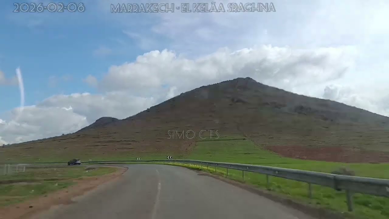 مراكش اتجاه قلعة السراغنة -- Marrakech vers el kelãa des serghna -- 