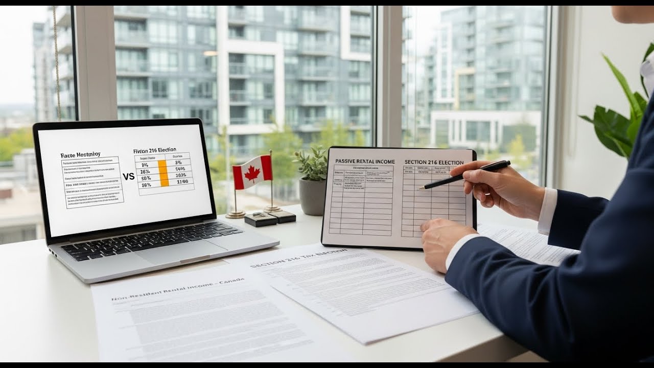 Passive Rental Income vs. Section 216 in Canada &ndash; Which Saves You More? &ndash; #Section216CRA