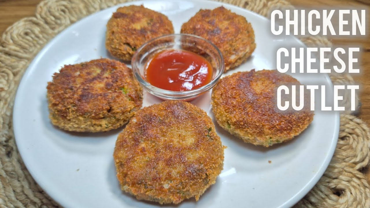Chicken Cheese Cutlet Recipe | Chicken Cutlet Recipe
