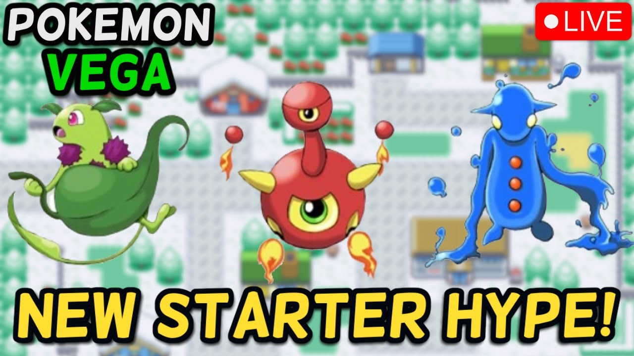 This New Fan Game Goes Crazy! - Pokemon Vega Hardcore Nuzlocke LIVE - 01