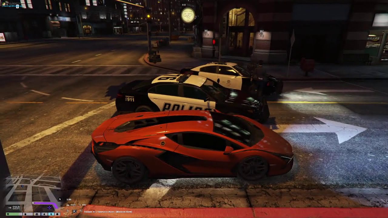 TUGAY GÖK GTA5 POLİSLERE KAFA TUTTU AMA KAÇAMADI