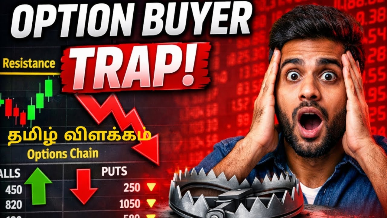 Option Buyer Trap Explained | Market எப்படி Trap பண்ணுது? (Tamil)