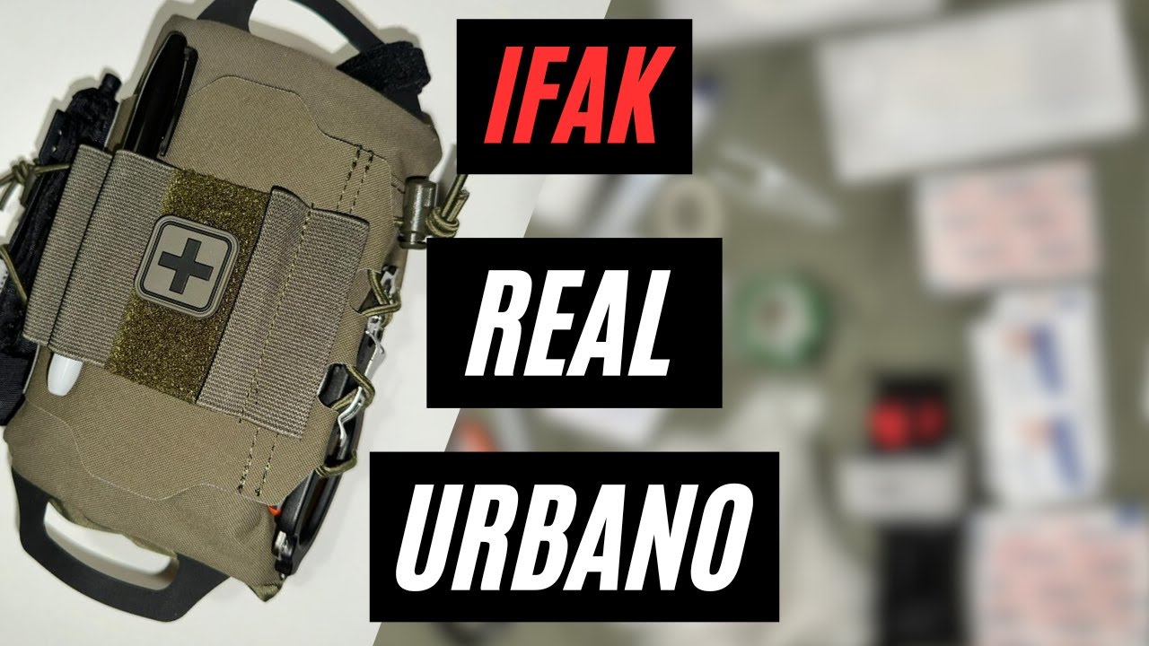 IFAK URBANO REALISTA #ifak #botiquin #primerosauxilios