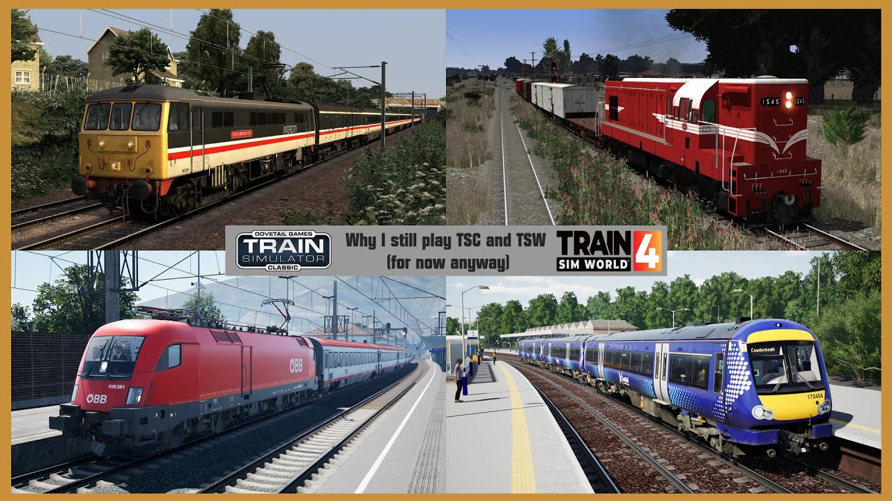 Why I still play Train Simulator and Train Sim World 4