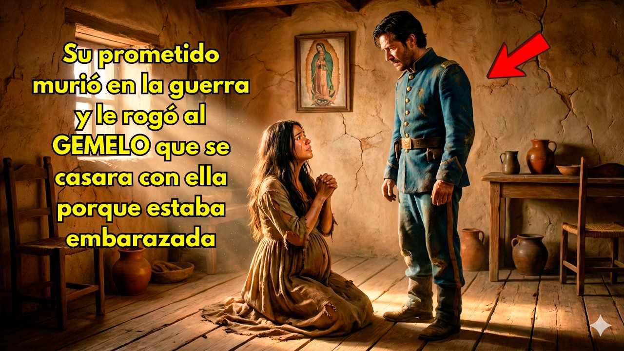 Su prometido murió en la guerra y le rogó al GEMELO que se casara con ella porque estaba embarazada