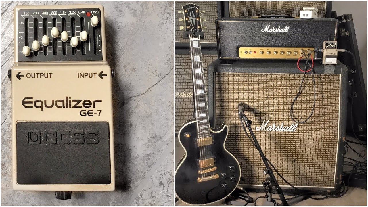 Can you get Slash’s and Van Halen’s tones with a BOSS EQ Pedal?