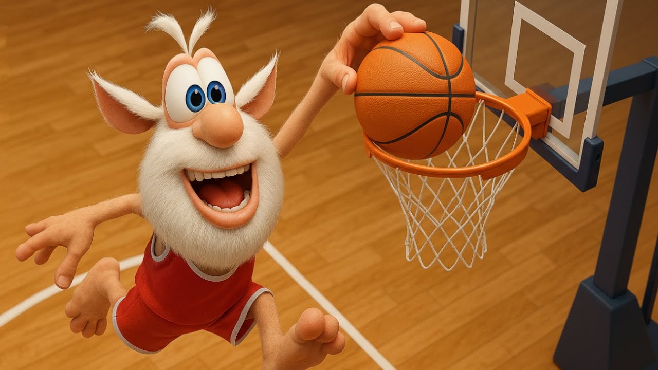 Буба - Попади в кольцо! 🏀 Мультфильм для детей