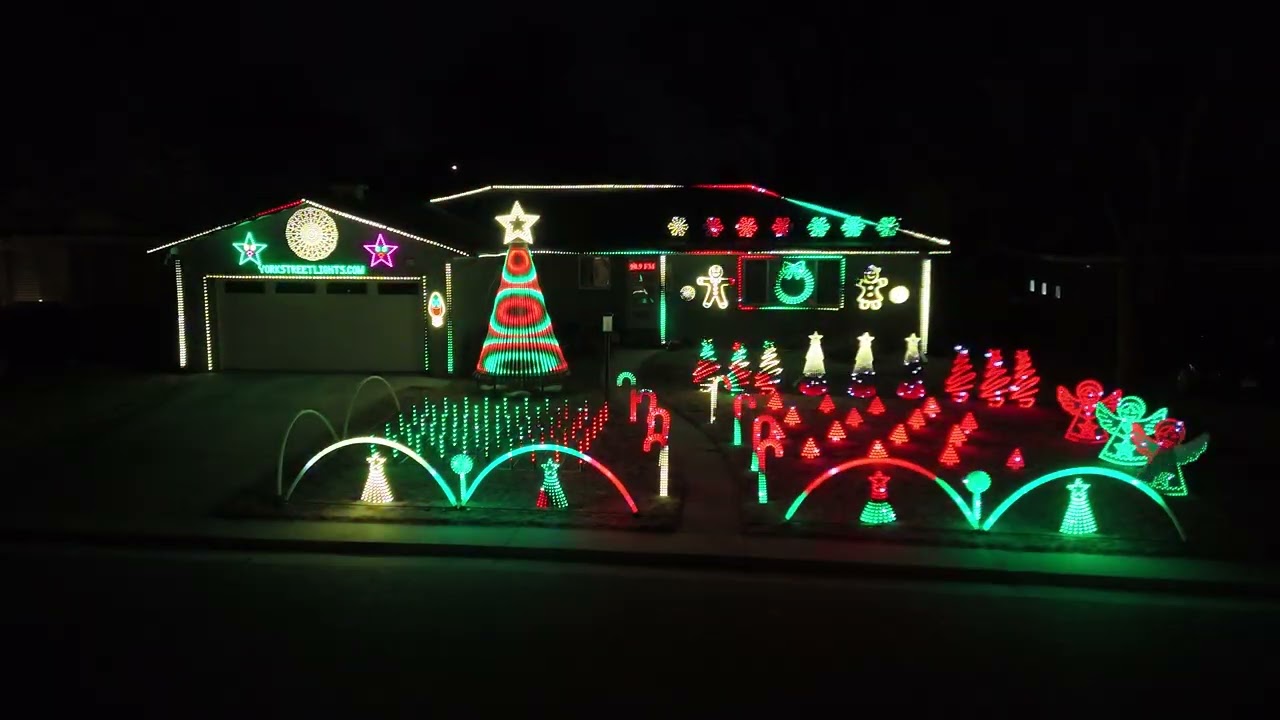 York Steet Lights 2025 - All I Want For Christmas Is You