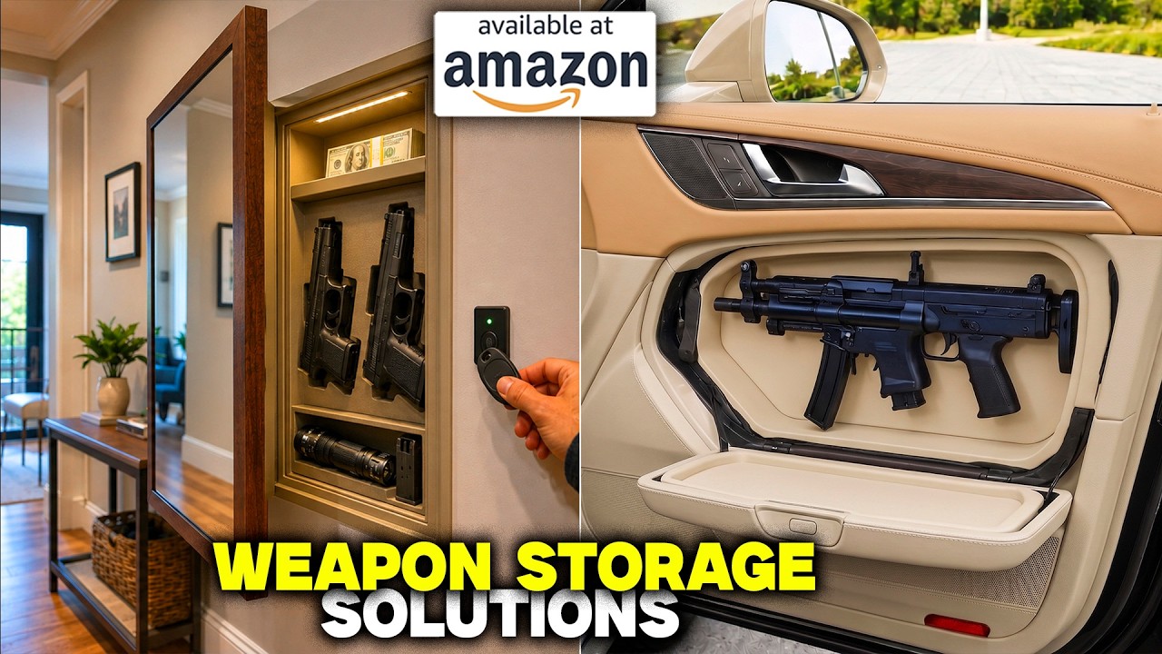 35 Weapon Storage Solutions So Clever Only the PROS Know &mdash; Amazon LIST