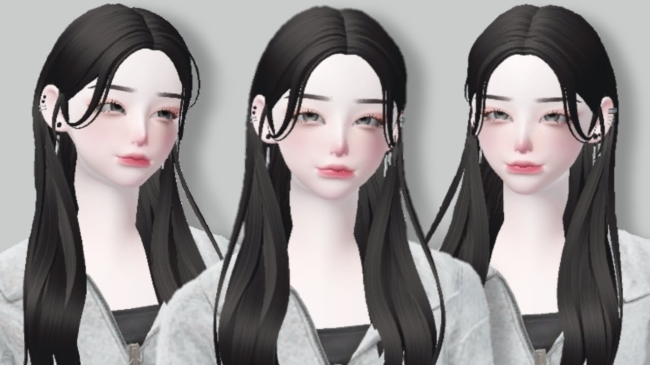Идея лица Zepeto | Довольно крутое лицо девушки из Ольджанга (+ идея наряда)