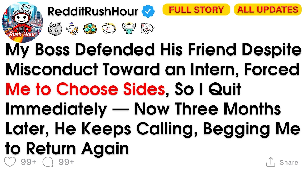 After My Boss Ignored Serious Evidence and Protected His Friend, I Walked Away From My Job...