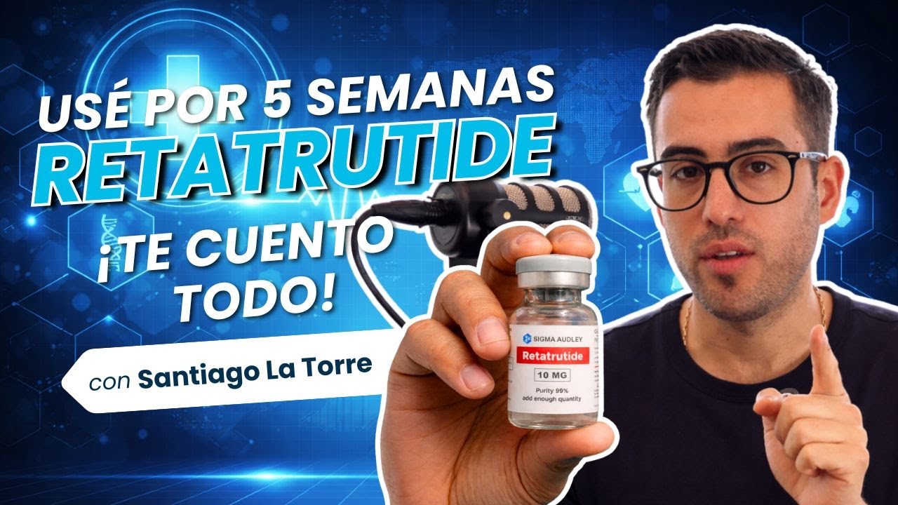 RETATRUTIDE | LO USÉ POR 5 SEMANAS… ¡TE CUENTO TODO!