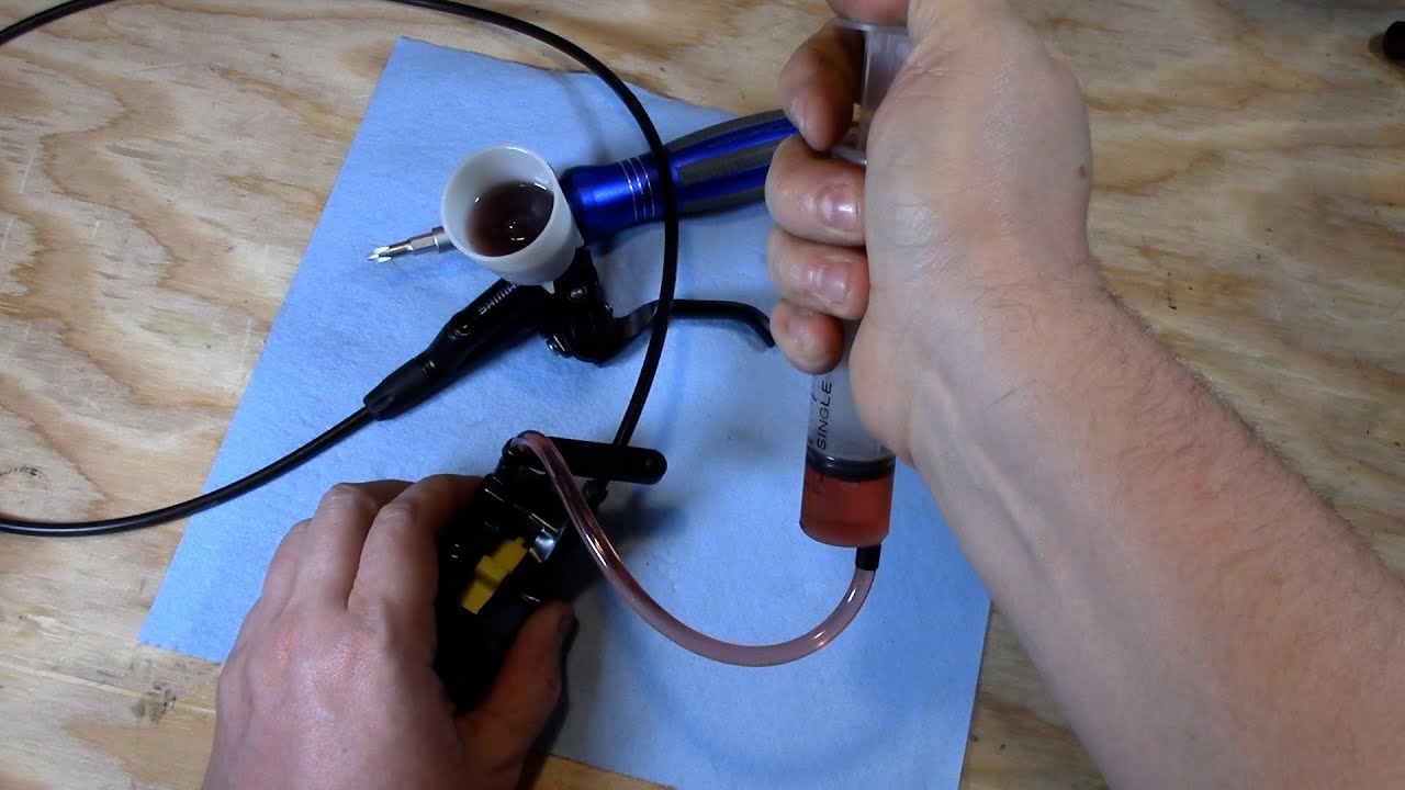 Shimano MT520/MT501 brake bleed Procedure EXPLAINED