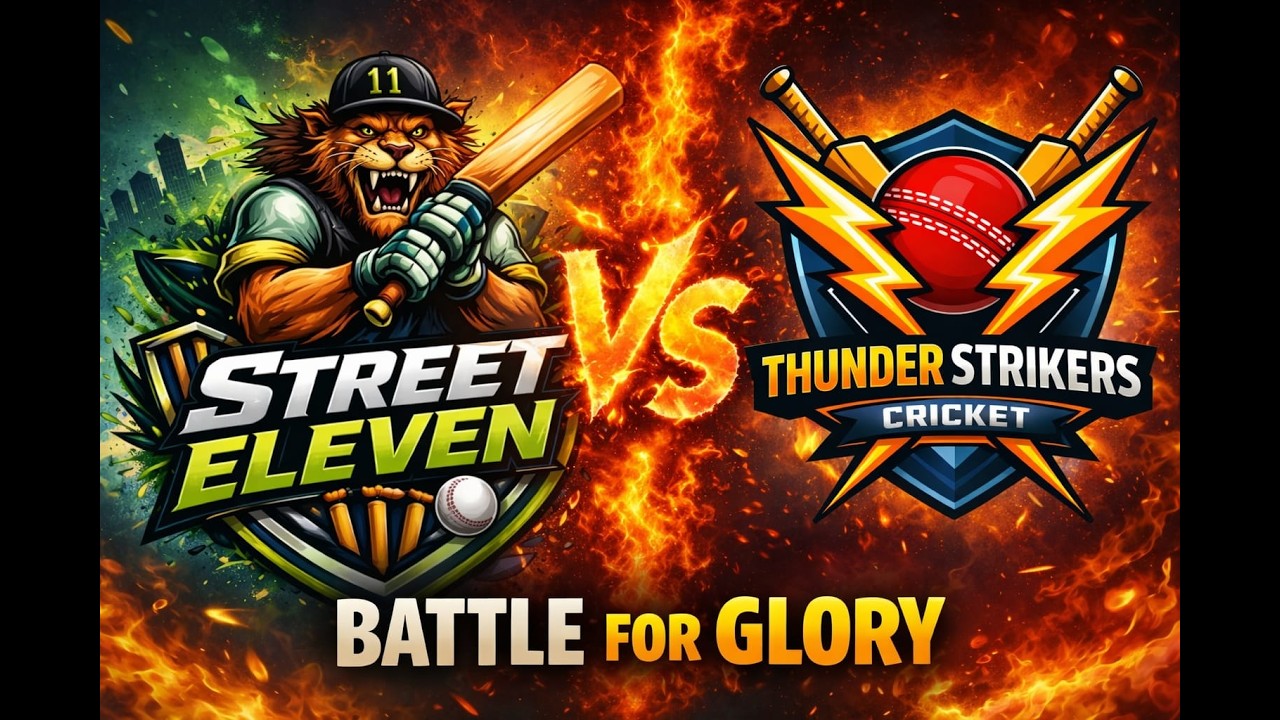 LIVE STREET ELEVEN VS THUNDER STRIKERS | SKY T-20 CRICEKT
