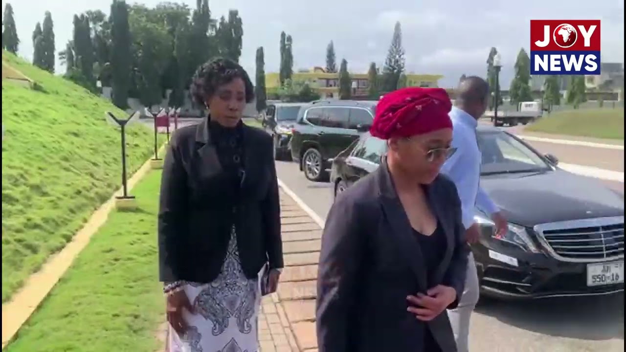Zanetor Agyeman-Rawlings informs Presidency of mother&rsquo;s passing, departs Flagstaff House. #JoyNews