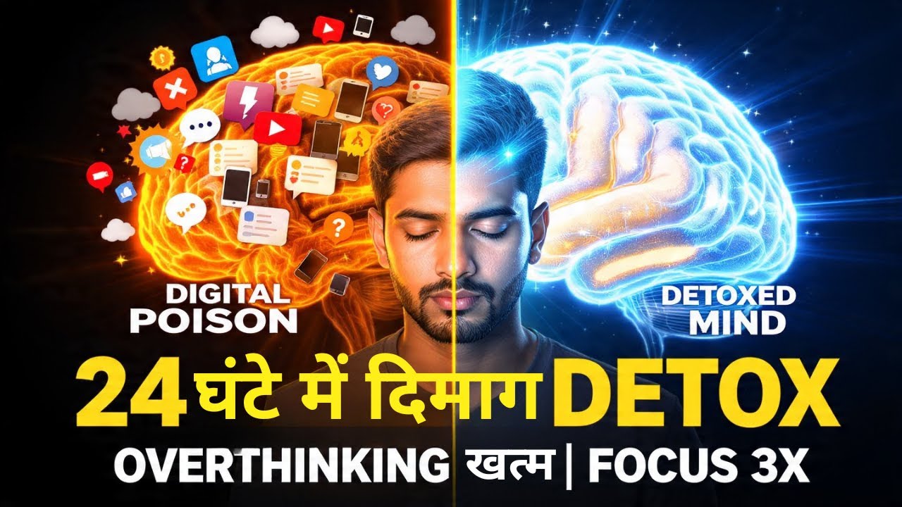 24 Hour Mind Detox Challenge | दिमाग को Reset करने का Full Plan (Hindi)