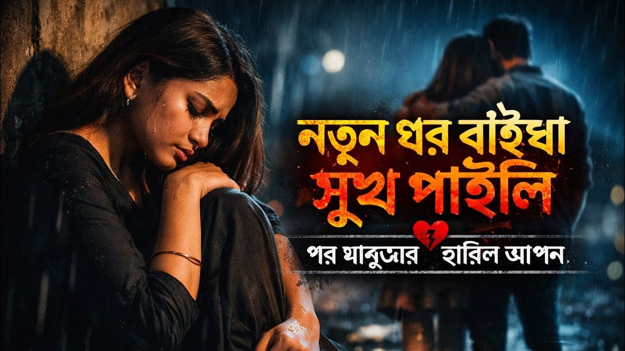 নতুন ঘর বাঁইধা সুখ পাইলি | আমায় কইরা গেলি পর | Bangla Sad Song | Heart Touching