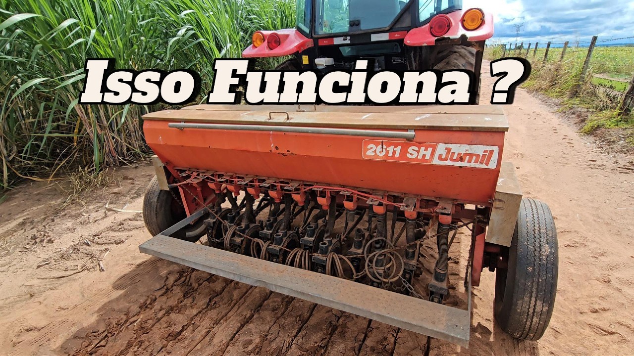 Isso Não Funcionou 😅 Tentativa de Plantio da Braquiária