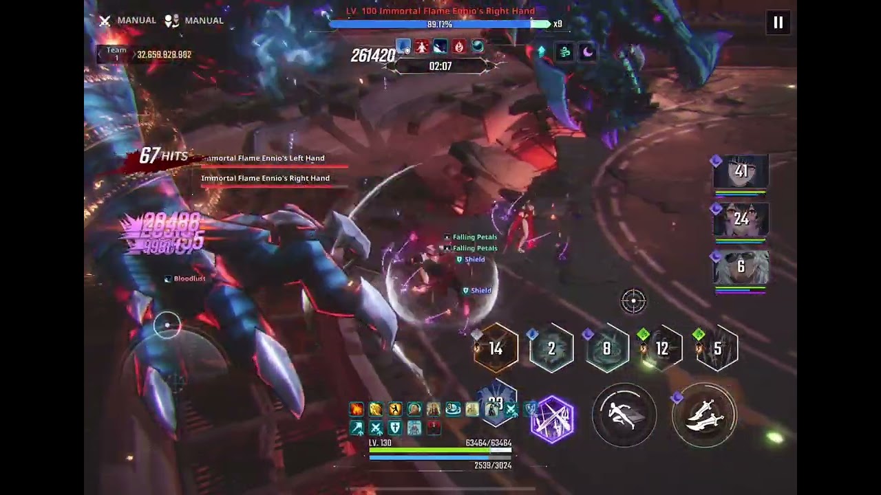 PoD Dark & Wind (Dark team) 83B+ run