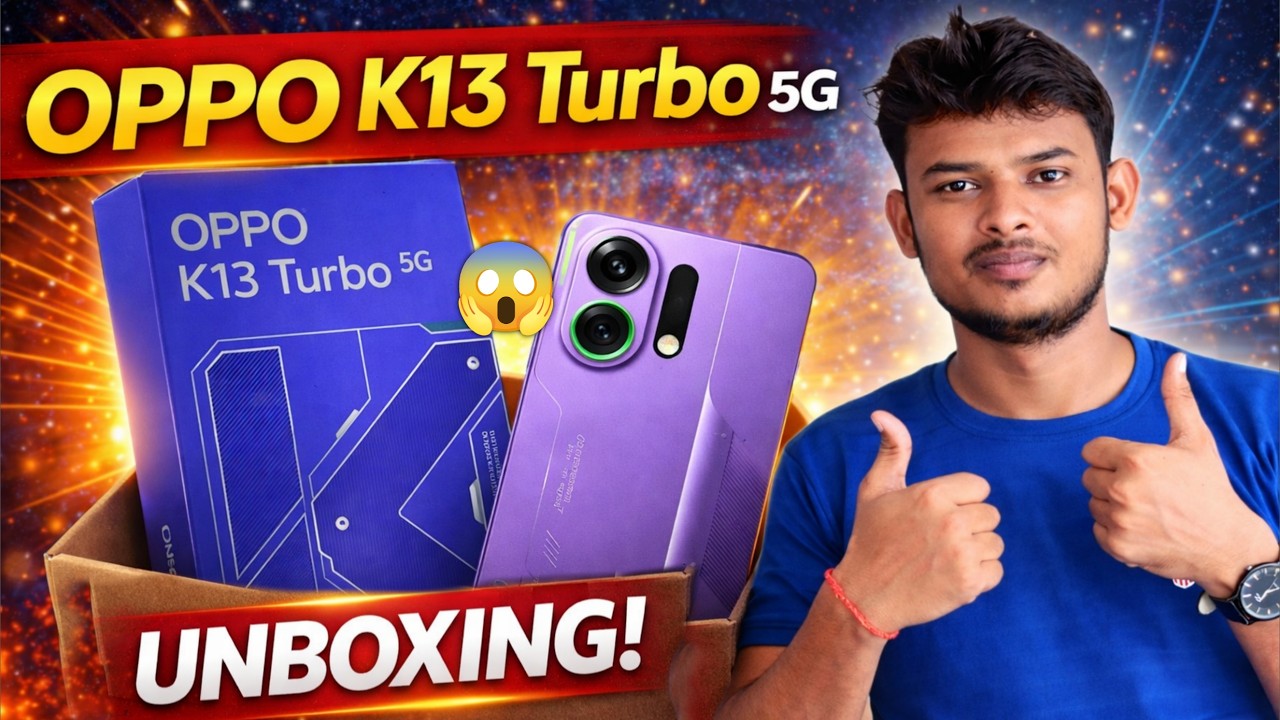 Oppo K13 Turbo 5G Unboxing & Full Review 🔥 Powerful Gaming Phone?