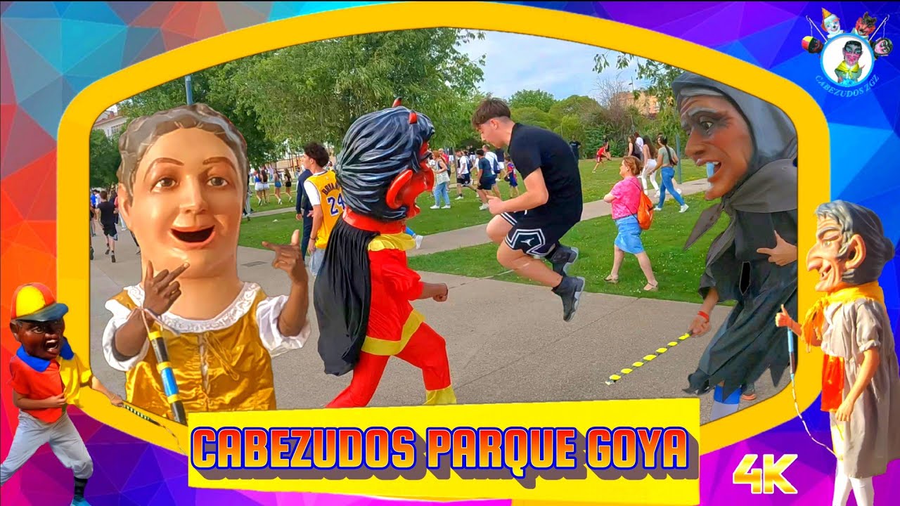 Cabezudos Parque Goya (Salida 26-05-2024)