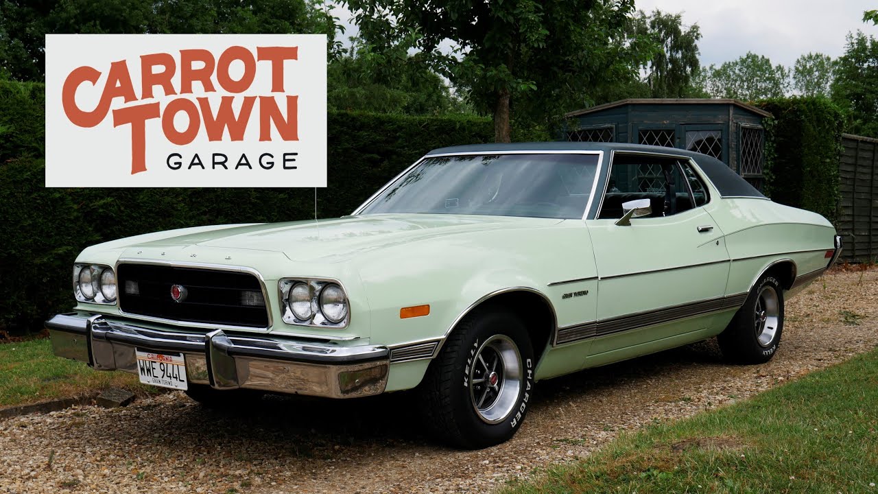 Video Review of 1973 Ford Gran Torino 302 V8 For Sale Carrot Town Garage Cambridge UK