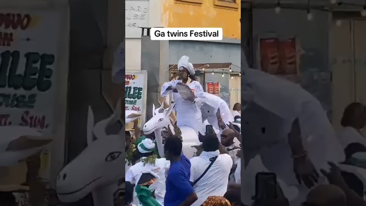 TWINS YAM FESTIVAL AT GA MASHIE,ACCRA,#viralpost2025シ #followme 🤝✌️🤩🎉🎉