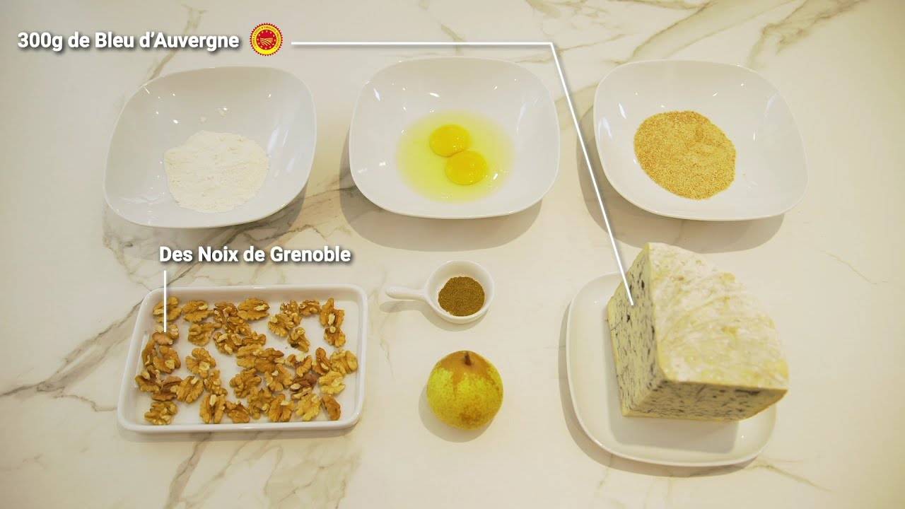 #jetiensamaterre et je la cuisine - Cromesqui à l'AOP Bleu d'Auvergne, chutney poire/cumin