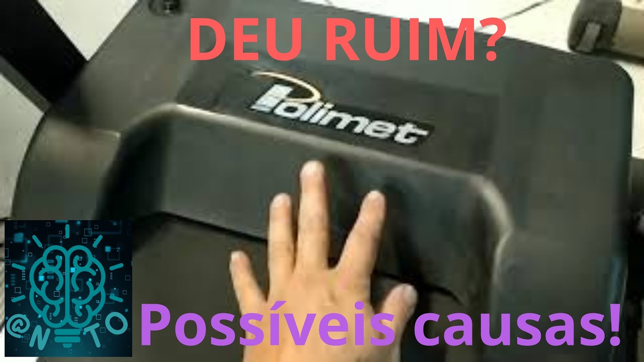 Esteira Polimet K10 - Possíveis defeitos